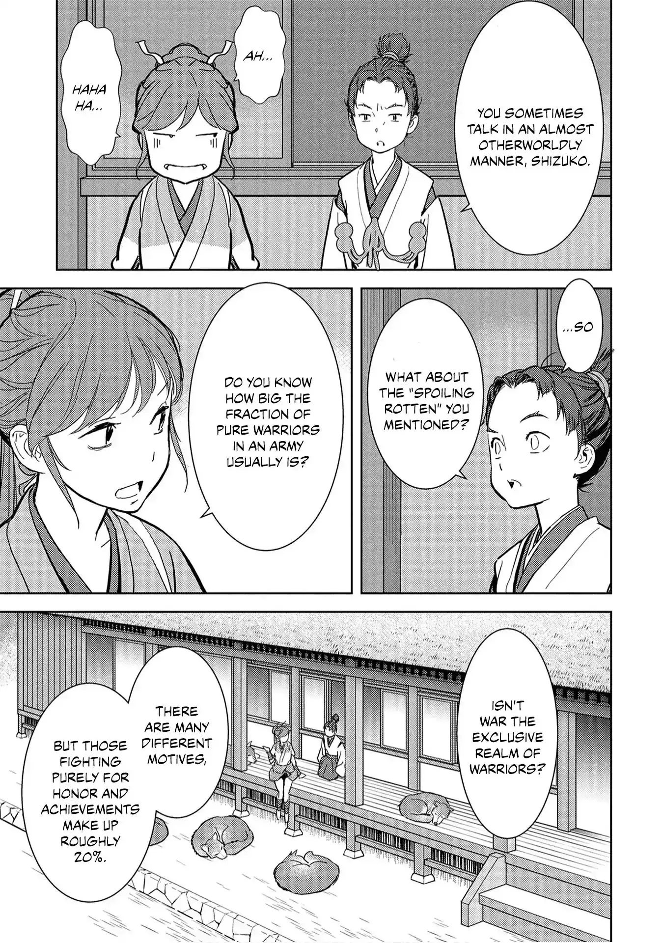 Sengoku Komachi Kuroutan: Noukou Giga Chapter 11 21